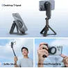 Trípode magnético para teléfono con control remoto, 3 en 1