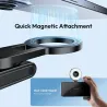 Trípode magnético para teléfono con control remoto, 3 en 1