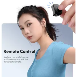 Trípode magnético para teléfono con control remoto, 3 en 1