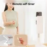 Soporte de celular, plegable, extensible y con un soporte de autoespectador de lámpara de luz de relleno