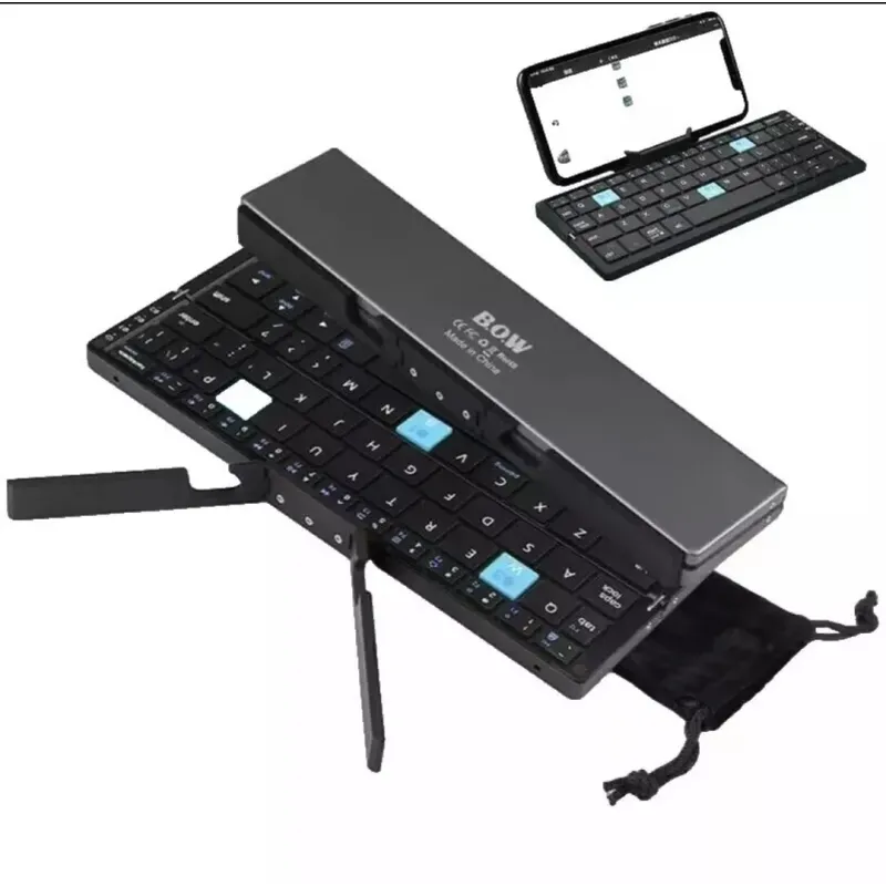 Mini Teclado Bluetooth Plegable para Android/Windows/IOS