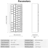 Mini Teclado Bluetooth Plegable para Android/Windows/IOS