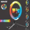 Ring Light Bower con soporte de kuz 10 pulgadas