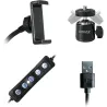 Ring Light Bower con soporte de kuz 10 pulgadas
