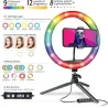 Ring Light Bower con soporte de kuz 10 pulgadas