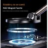 Soporte magnético para teléfono con adsorción al vacío 360° (Color Blanco)