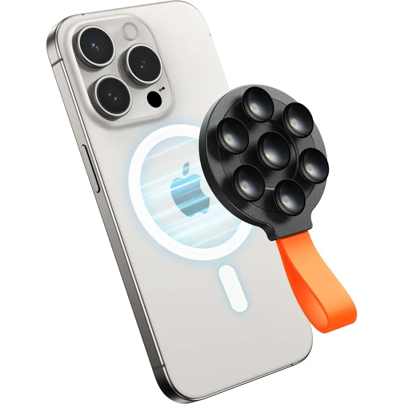 Soporte magnético para teléfono con ventosa