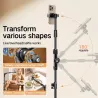 Trípode con brazo telescópico para teléfono